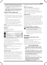 Preview for 115 page of DeWalt XR Li-ion DCF801 Instructions Manual