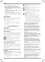 Preview for 124 page of DeWalt XR Li-ion DCF801 Instructions Manual