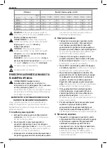 Preview for 132 page of DeWalt XR Li-ion DCF801 Instructions Manual