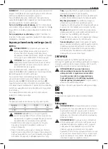 Preview for 141 page of DeWalt XR Li-ion DCF801 Instructions Manual