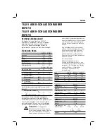 Preview for 17 page of DeWalt XR Li-Ion DCF813 Original Instructions Manual