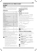 Preview for 5 page of DeWalt XR LI-ION DCG405 Original Instructions Manual