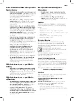 Preview for 9 page of DeWalt XR LI-ION DCG405 Original Instructions Manual