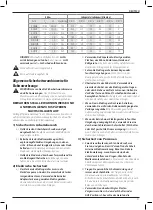 Preview for 23 page of DeWalt XR LI-ION DCG405 Original Instructions Manual