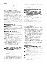 Preview for 50 page of DeWalt XR LI-ION DCG405 Original Instructions Manual