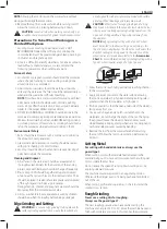 Preview for 53 page of DeWalt XR LI-ION DCG405 Original Instructions Manual