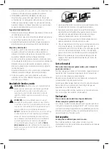 Preview for 71 page of DeWalt XR LI-ION DCG405 Original Instructions Manual