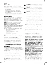 Preview for 98 page of DeWalt XR LI-ION DCG405 Original Instructions Manual