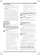 Preview for 105 page of DeWalt XR LI-ION DCG405 Original Instructions Manual