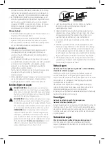 Preview for 125 page of DeWalt XR LI-ION DCG405 Original Instructions Manual