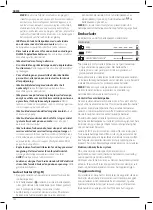 Preview for 134 page of DeWalt XR LI-ION DCG405 Original Instructions Manual