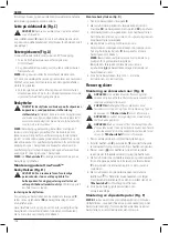 Preview for 138 page of DeWalt XR LI-ION DCG405 Original Instructions Manual