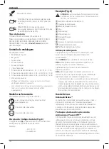 Preview for 154 page of DeWalt XR LI-ION DCG405 Original Instructions Manual