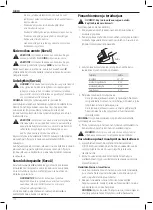 Preview for 174 page of DeWalt XR LI-ION DCG405 Original Instructions Manual