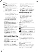 Preview for 184 page of DeWalt XR LI-ION DCG405 Original Instructions Manual