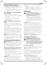 Preview for 223 page of DeWalt XR LI-ION DCG405 Original Instructions Manual