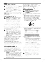 Preview for 226 page of DeWalt XR LI-ION DCG405 Original Instructions Manual