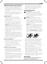 Preview for 227 page of DeWalt XR LI-ION DCG405 Original Instructions Manual