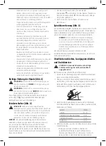 Предварительный просмотр 35 страницы DeWalt XR Li-Ion DCG406 Original Instructions Manual