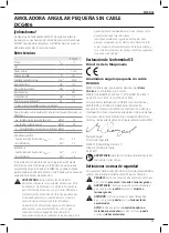 Предварительный просмотр 57 страницы DeWalt XR Li-Ion DCG406 Original Instructions Manual