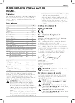 Предварительный просмотр 75 страницы DeWalt XR Li-Ion DCG406 Original Instructions Manual