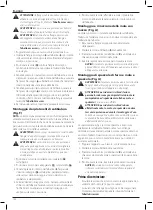 Предварительный просмотр 104 страницы DeWalt XR Li-Ion DCG406 Original Instructions Manual