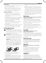 Предварительный просмотр 125 страницы DeWalt XR Li-Ion DCG406 Original Instructions Manual