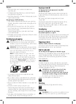 Предварительный просмотр 141 страницы DeWalt XR Li-Ion DCG406 Original Instructions Manual