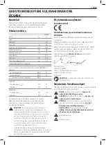 Предварительный просмотр 163 страницы DeWalt XR Li-Ion DCG406 Original Instructions Manual