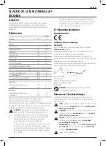 Предварительный просмотр 179 страницы DeWalt XR Li-Ion DCG406 Original Instructions Manual