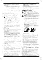 Предварительный просмотр 191 страницы DeWalt XR Li-Ion DCG406 Original Instructions Manual