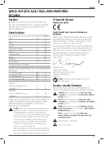 Предварительный просмотр 195 страницы DeWalt XR Li-Ion DCG406 Original Instructions Manual