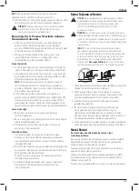 Предварительный просмотр 207 страницы DeWalt XR Li-Ion DCG406 Original Instructions Manual