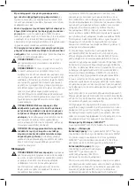 Предварительный просмотр 219 страницы DeWalt XR Li-Ion DCG406 Original Instructions Manual