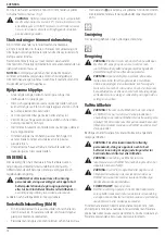 Preview for 76 page of DeWalt XR LI-ION DCMASST1 Original Instructions Manual