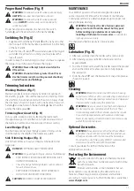 Preview for 13 page of DeWalt XR Li-Ion DCMHT563 Original Instructions Manual