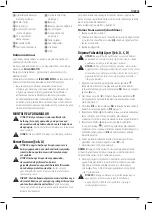 Preview for 159 page of DeWalt XR LI-ION DCN682 Original Instructions Manual