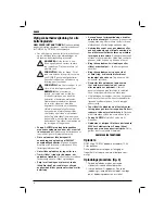 Preview for 10 page of DeWalt XR LI-ION DCS310 Original Instructions Manual