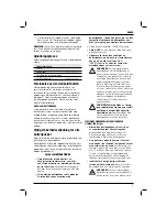 Preview for 11 page of DeWalt XR LI-ION DCS310 Original Instructions Manual