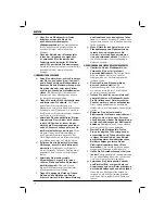 Preview for 20 page of DeWalt XR LI-ION DCS310 Original Instructions Manual