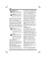 Preview for 28 page of DeWalt XR LI-ION DCS310 Original Instructions Manual