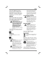 Preview for 29 page of DeWalt XR LI-ION DCS310 Original Instructions Manual