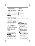 Preview for 35 page of DeWalt XR LI-ION DCS310 Original Instructions Manual