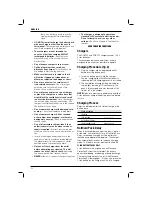 Preview for 36 page of DeWalt XR LI-ION DCS310 Original Instructions Manual