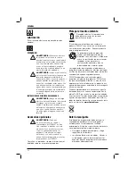 Preview for 54 page of DeWalt XR LI-ION DCS310 Original Instructions Manual