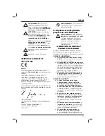 Preview for 57 page of DeWalt XR LI-ION DCS310 Original Instructions Manual