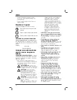 Preview for 60 page of DeWalt XR LI-ION DCS310 Original Instructions Manual