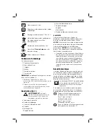 Preview for 63 page of DeWalt XR LI-ION DCS310 Original Instructions Manual