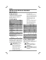 Preview for 82 page of DeWalt XR LI-ION DCS310 Original Instructions Manual