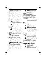 Preview for 102 page of DeWalt XR LI-ION DCS310 Original Instructions Manual